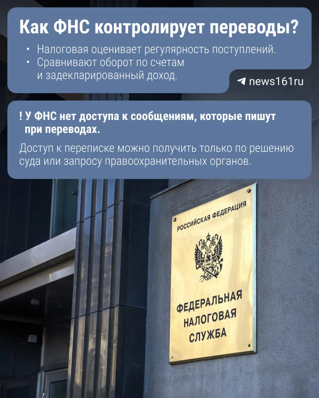 Если закон примут, Центробанк будет передавать ФНС сведения о переводах через Систему быстрых платежей — в фокусе переводы свыше 2,4 млн руб. в год. Пока проект на рассмотрении, но ФНС уже отслеживает подозрительные операции.