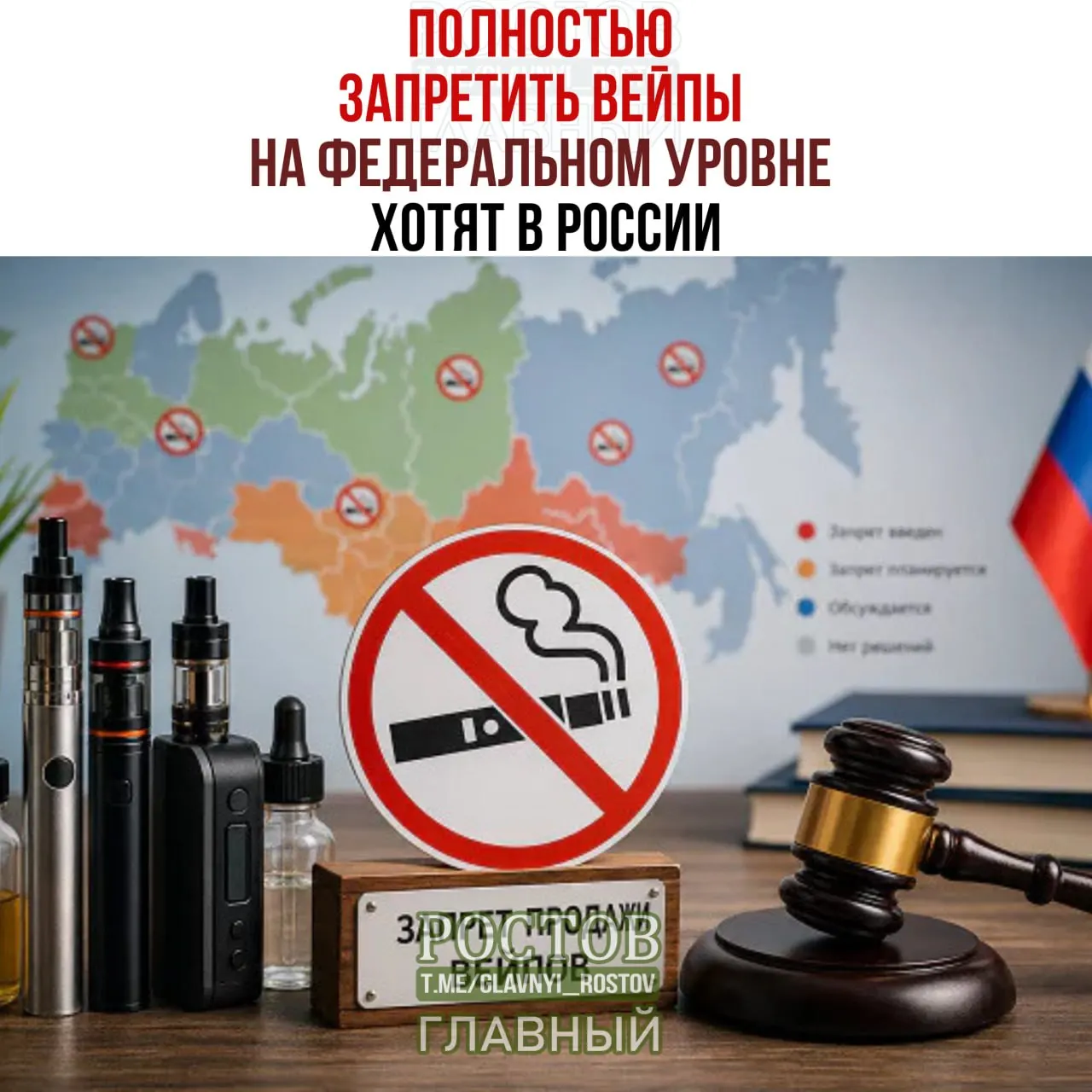 Общественные активисты предложили запретить производство и продажу вейпов на всей территории страны. Региональные ограничения возможны, но федеральный запрет пока не анонсирован.