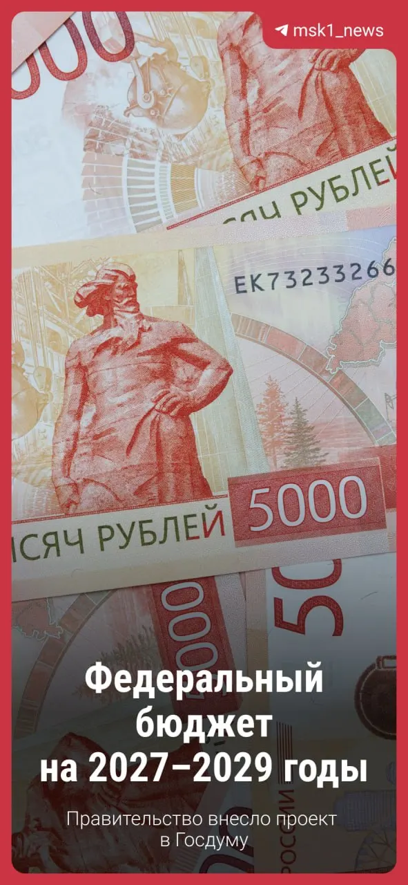 Правительство внесло в Госдуму проект бюджета на три года; изменения возможны, но общие направления сохраняются.