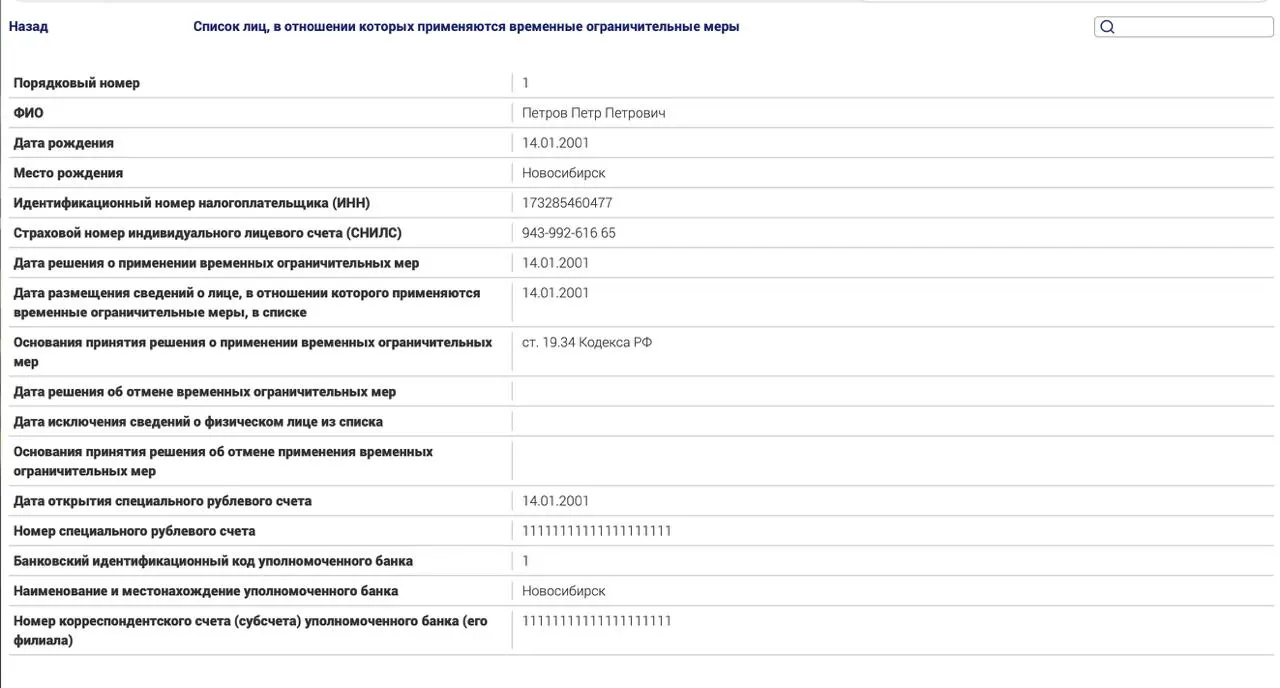 Новый реестр фиксирует россиян за рубежом, попавших под политические статьи, и предусматривает меры, включая заморозку активов и ограничения банковских операций.