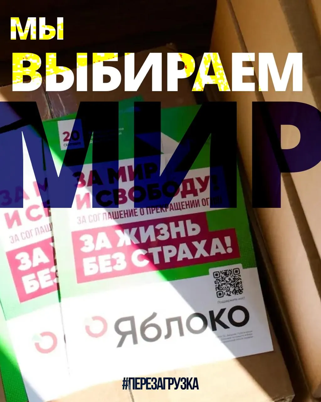 В 53 регионах идут кампании 135 кандидатов от партии Яблоко. На карте регионов можно выбрать свой регион и найти своих представителей за мир и свободу. 14 августа подано заявление в Верховный суд об апелляции по списку, растёт поддержка кампании, а 20 сентября — день решения за мир.