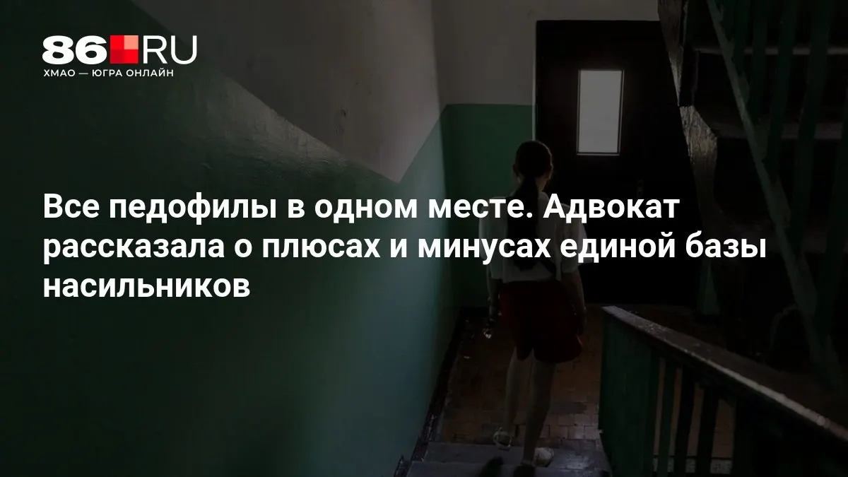 Адвокат назвала плюсы и риски предлагаемой единой базы данных насильников; МВД уже приступило к разработке системы.